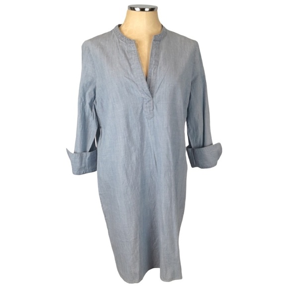 Vineyard Vine Jean Tunic Preppy Dress Size 4 - Picture 6 of 6